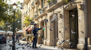 entreprise de dépigeonnage à paris 12e : services professionnels de nettoyage des fientes de pigeons, tarifs compétitifs et devis personnalisés pour un environnement sain et propre.