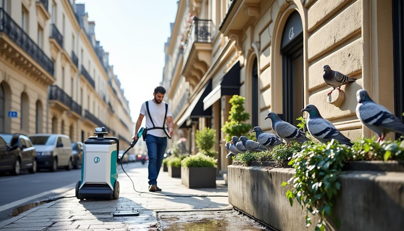 découvrez nos solutions innovantes de nettoyage des fientes de pigeons à paris 3e, adaptées aux particuliers et aux entreprises pour un environnement propre et sain.
