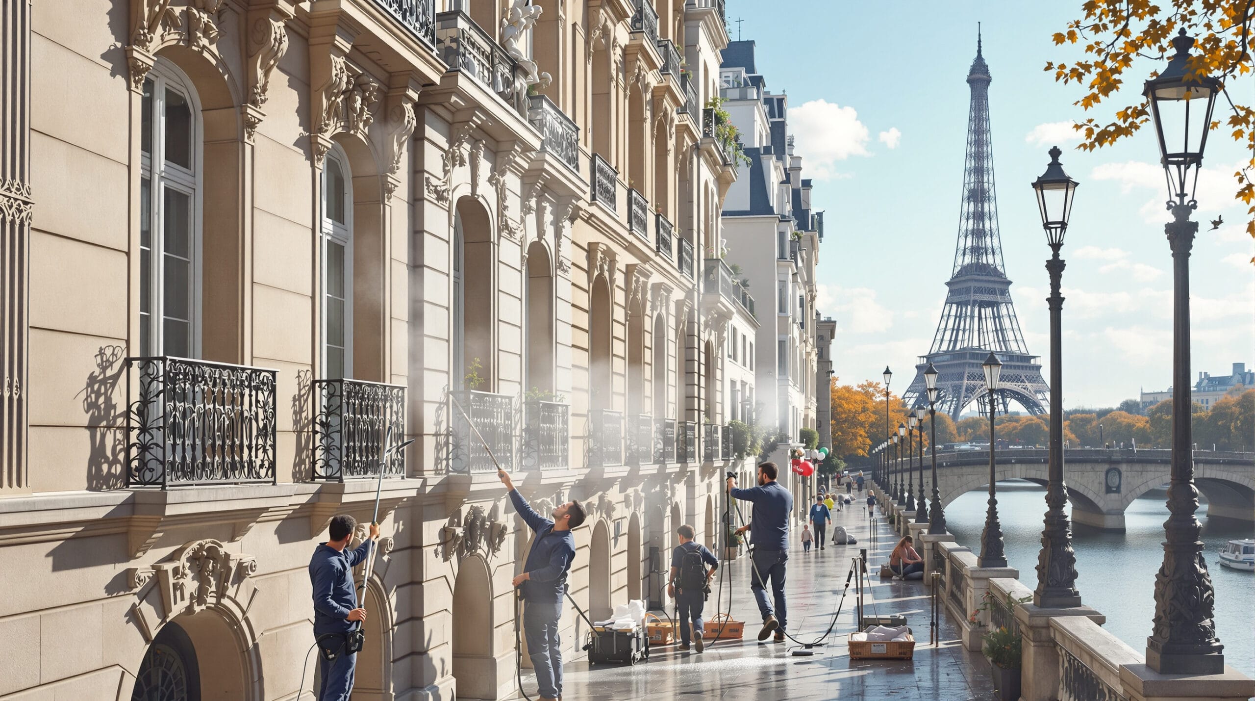 service professionnel de nettoyage des fientes de pigeons à paris 7e pour préserver façades et monuments tout en respectant leur intégrité. entretien efficace sans dégâts.