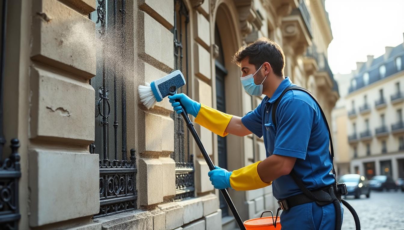 service professionnel de nettoyage des fientes de pigeons à paris 9e pour préserver la propreté et l'image de votre bâtiment grâce à un entretien régulier et efficace.