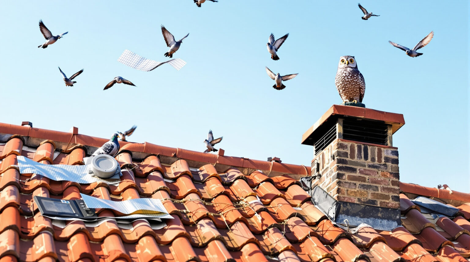 Comment faire fuir les pigeons d’un toit sans les blesser Dépigeonnage — free download