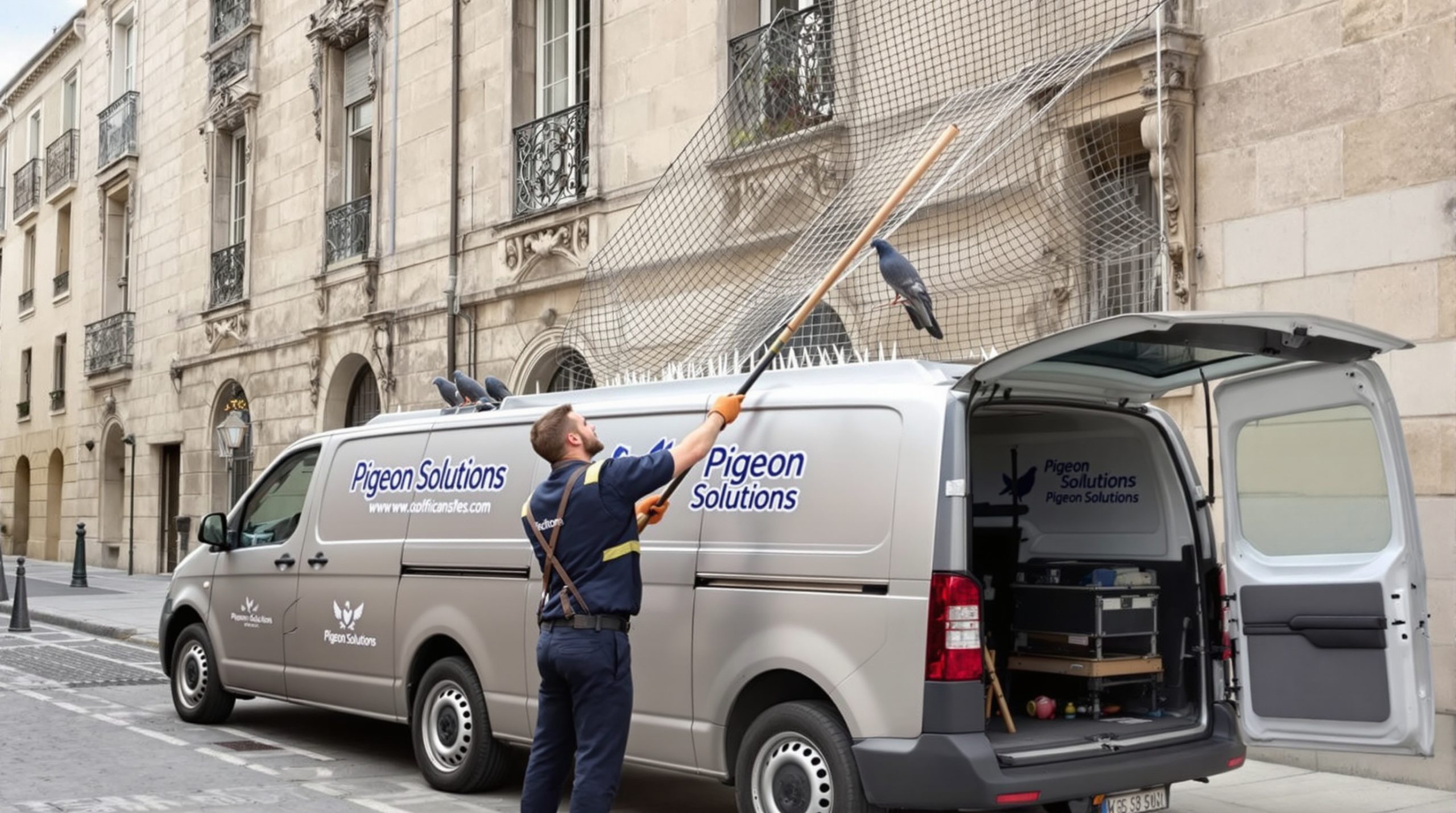 entreprise de dépigeonnage à castres (81100) : solutions efficaces pour nettoyer vos façades, éliminer les pigeons, avec des tarifs compétitifs et un service professionnel.