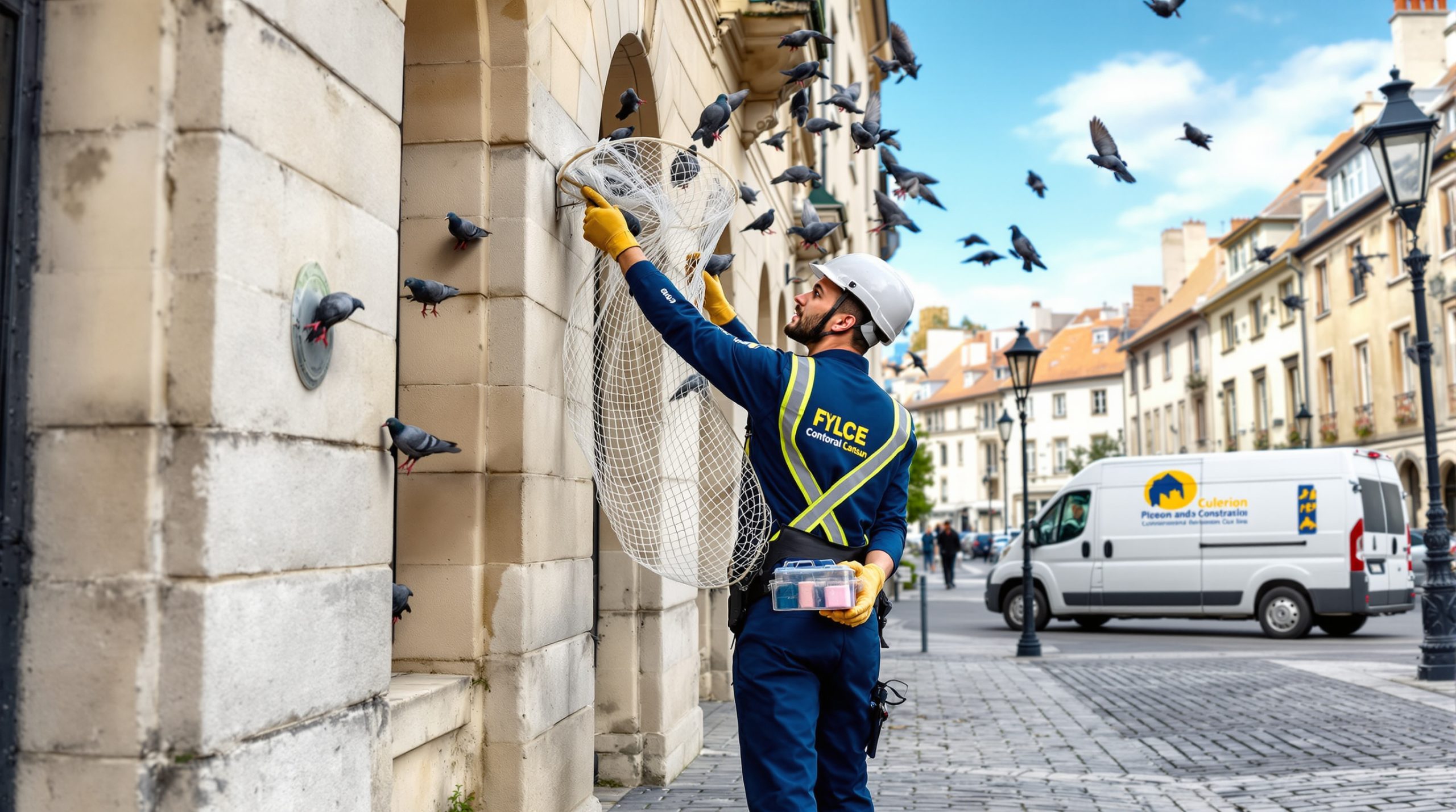 entreprise spécialisée en dépigeonnage à chalon sur saône (71100), offrant des solutions efficaces et des tarifs compétitifs pour le nettoyage et l’élimination des pigeons.