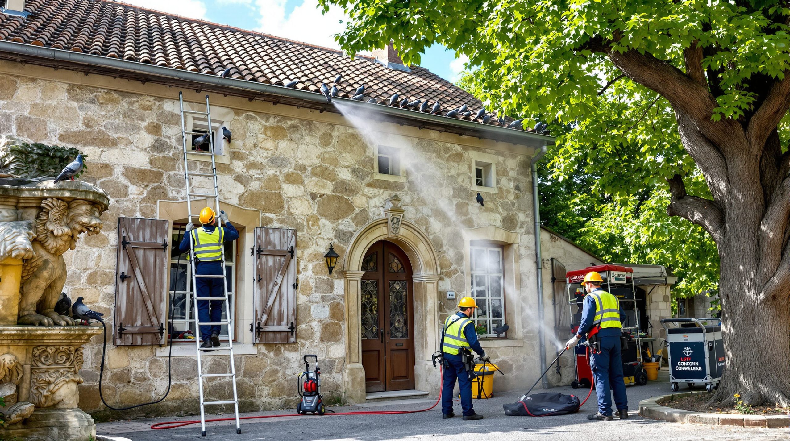 entreprise de dépigeonnage à château-gontier-sur-mayenne (53200) : société spécialisée en nettoyage, solutions efficaces et tarifs compétitifs pour éliminer les nuisibles.