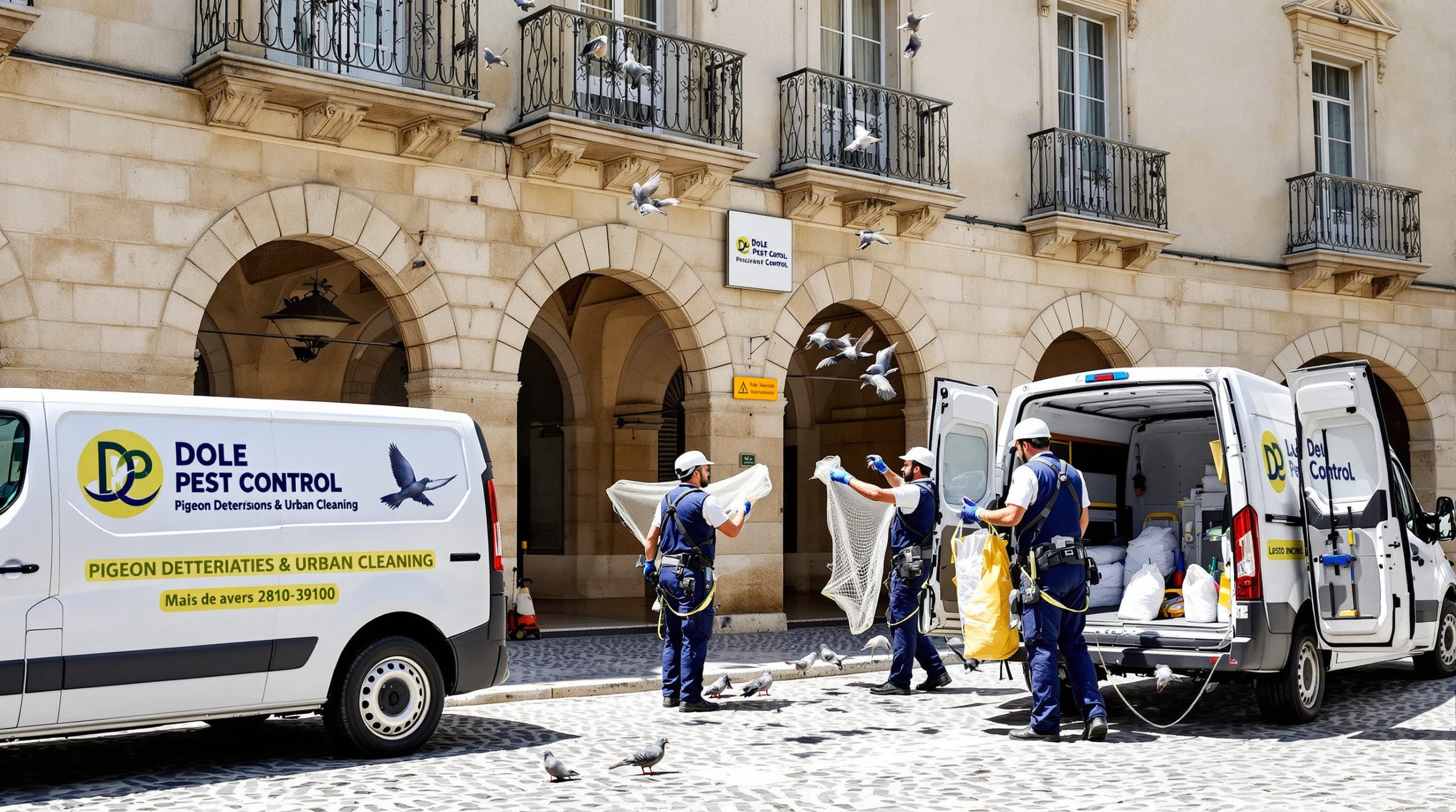 entreprise de dépigeonnage à dole (39100) proposant des solutions efficaces de nettoyage avec des tarifs compétitifs. contactez notre société pour un devis personnalisé.