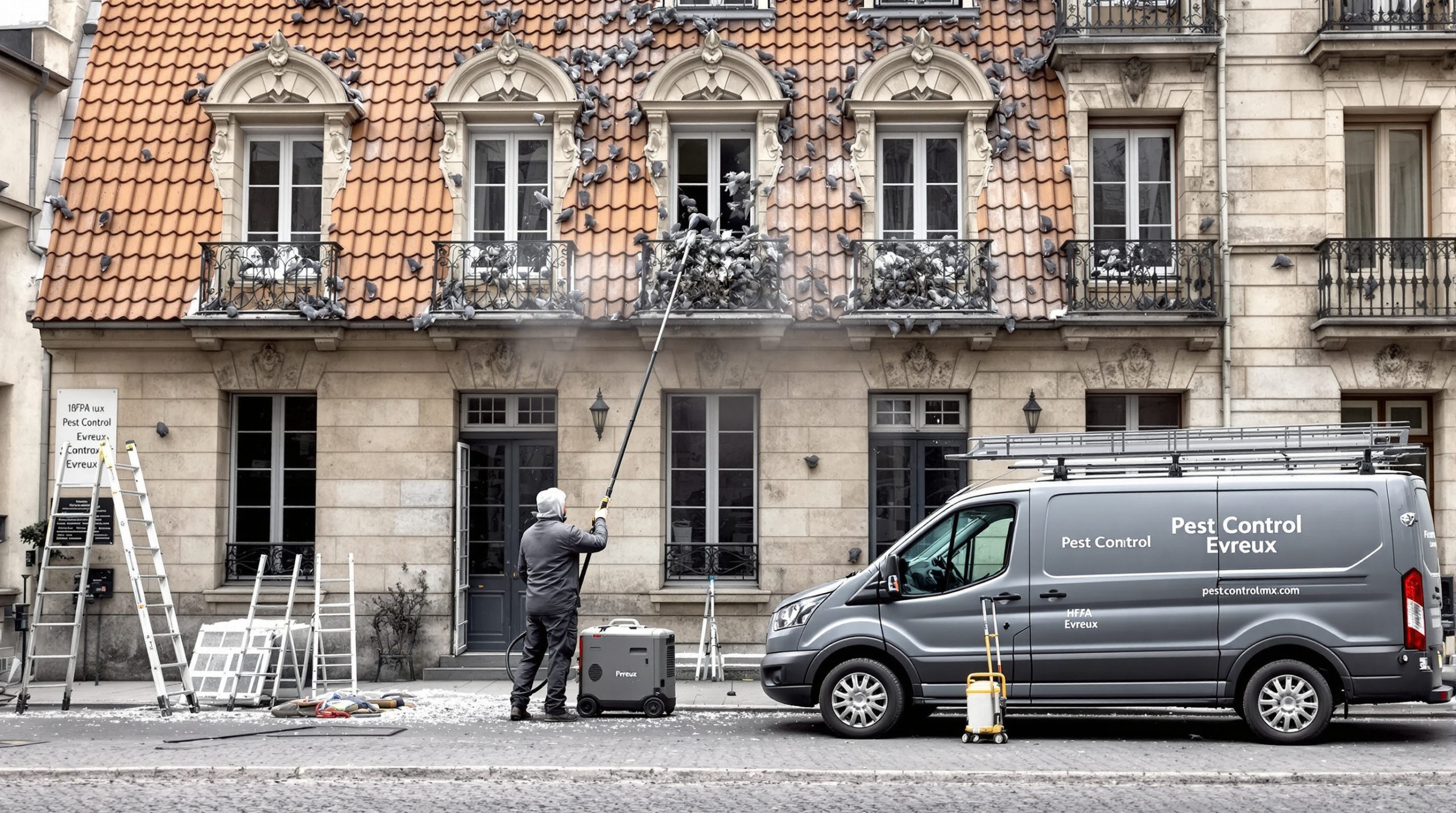 découvrez notre entreprise de dépigeonnage à évreux (27000) offrant des solutions efficaces de nettoyage à des tarifs compétitifs. contactez-nous pour un devis personnalisé et des prix adaptés à vos besoins.