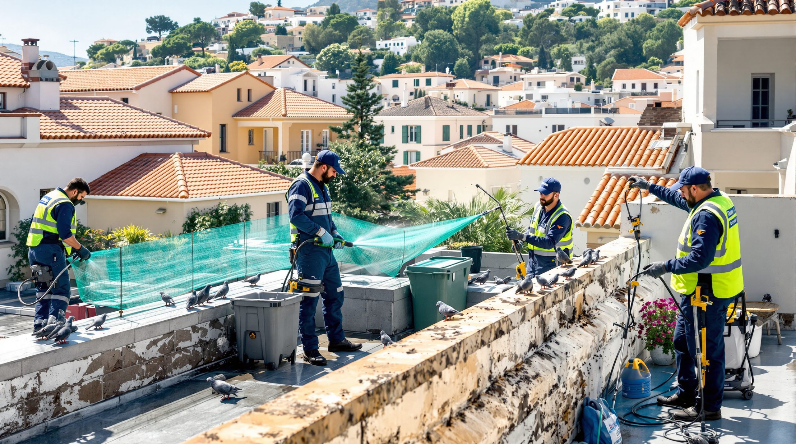 entreprise spécialisée en dépigeonnage à la seyne-sur-mer (83500) proposant des solutions efficaces de nettoyage avec des tarifs compétitifs pour protéger vos bâtiments.