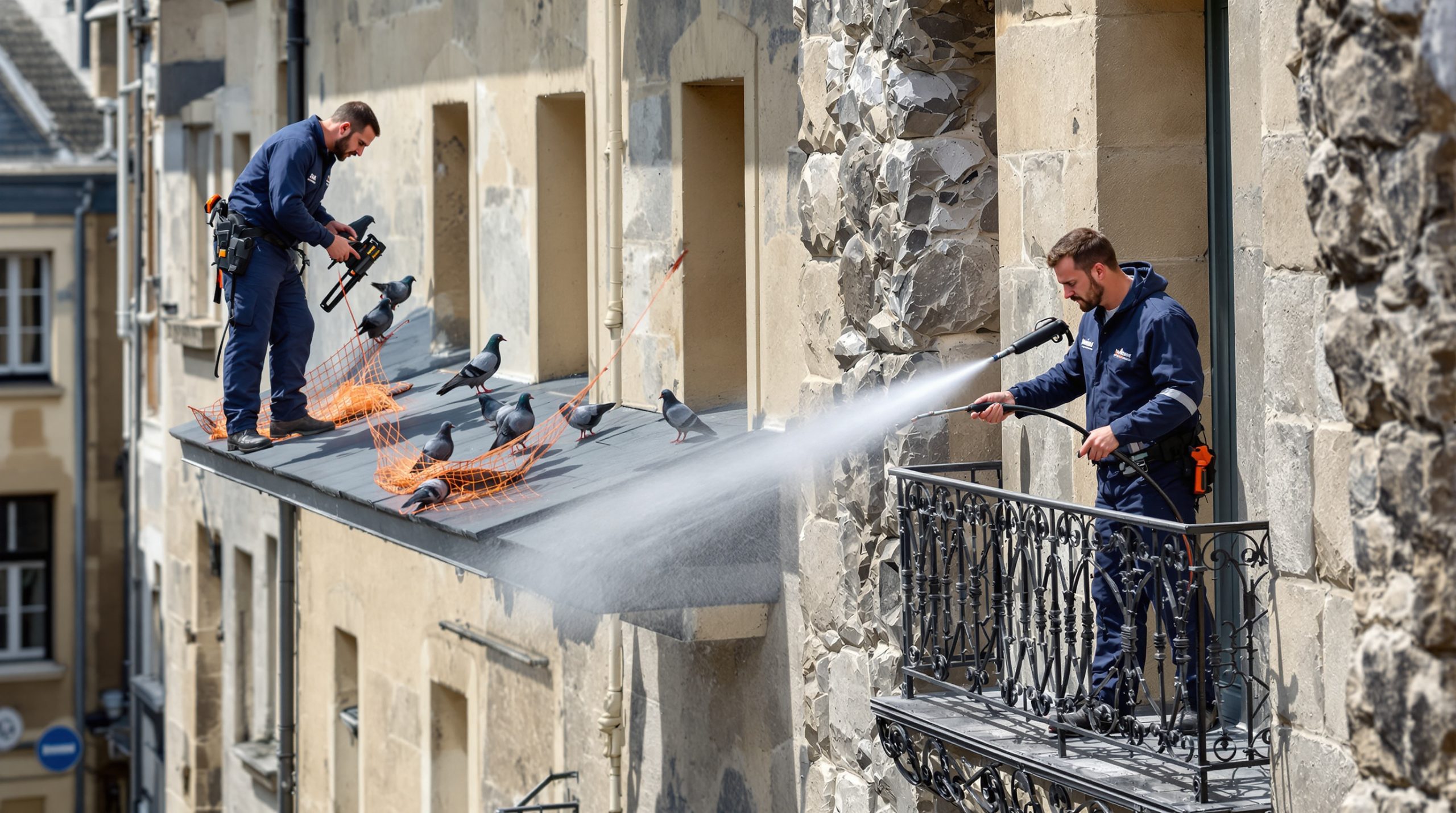 entreprise de dépigeonnage à laon (02000) spécialisée dans le nettoyage et la protection. découvrez nos solutions efficaces à des tarifs compétitifs pour un environnement propre et sécurisé.