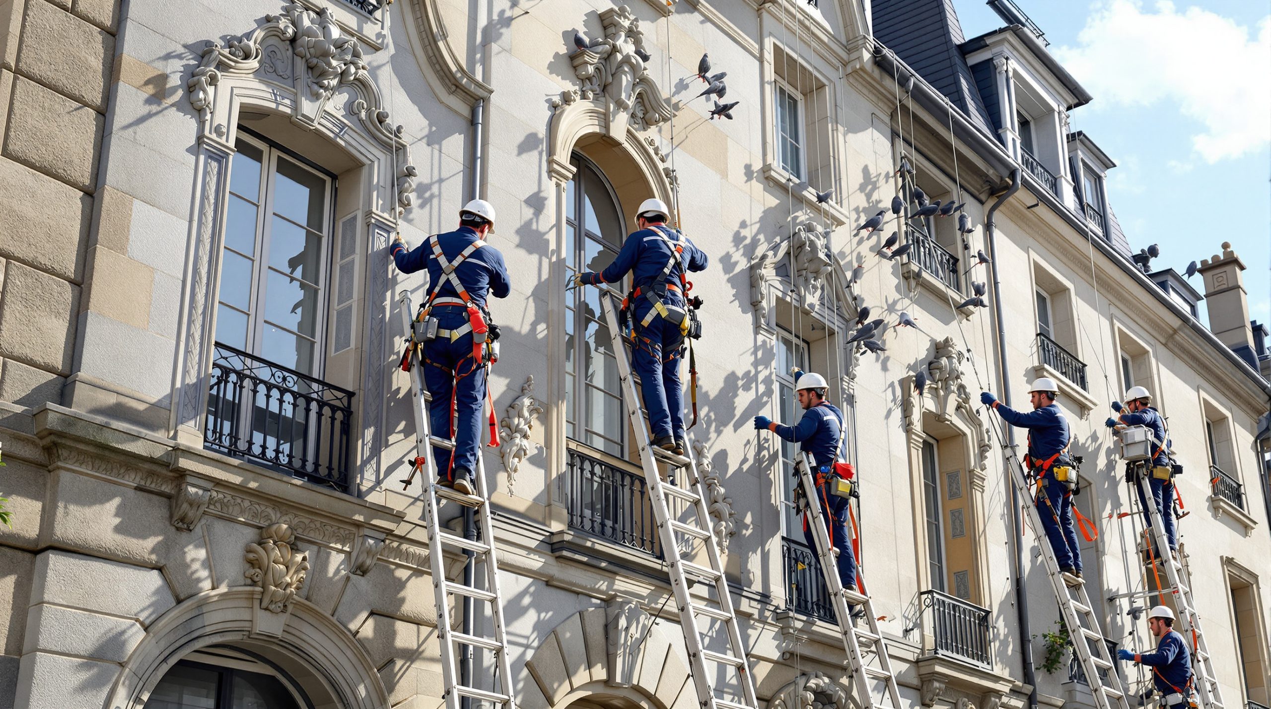entreprise spécialisée en dépigeonnage à lons-le-saunier (39000) offrant des solutions efficaces pour le nettoyage et la prévention des oiseaux nuisibles. découvrez nos tarifs compétitifs et nos services adaptés à vos besoins.