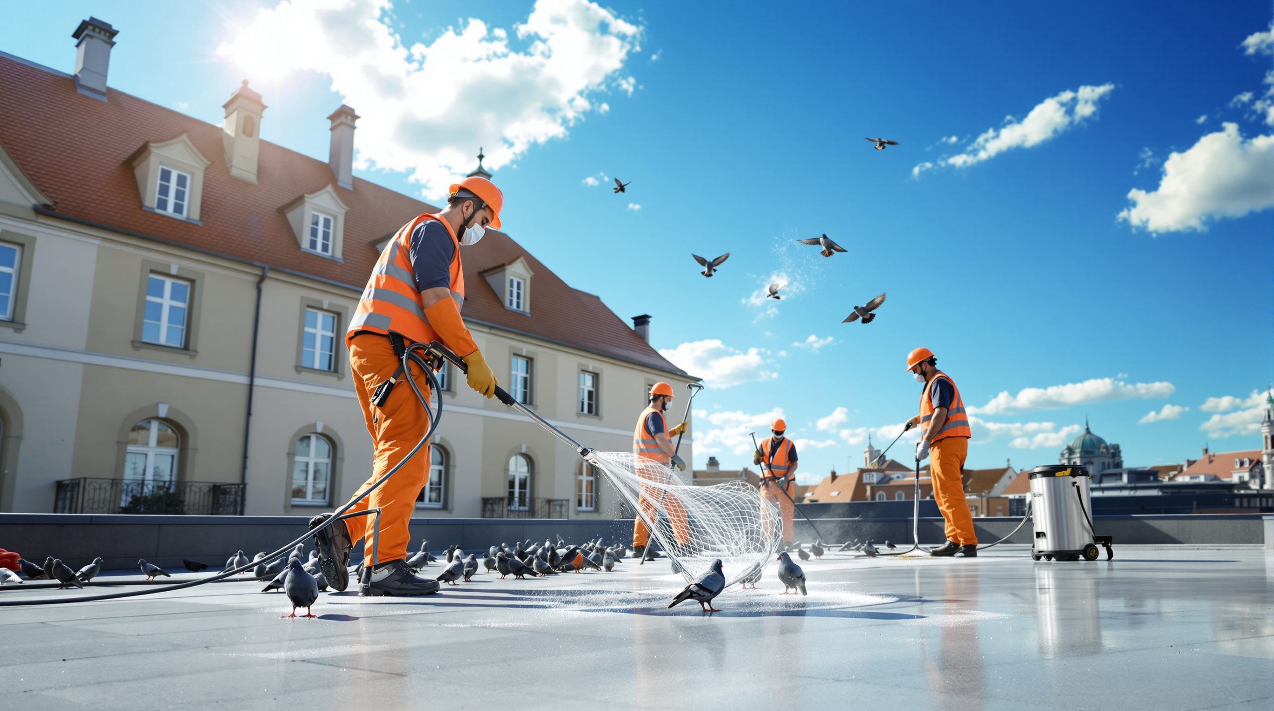 entreprise de dépigeonnage à riom (63200) proposant des solutions efficaces de nettoyage anti-pigeons. découvrez nos tarifs compétitifs et contactez notre société spécialisée pour un devis personnalisé.