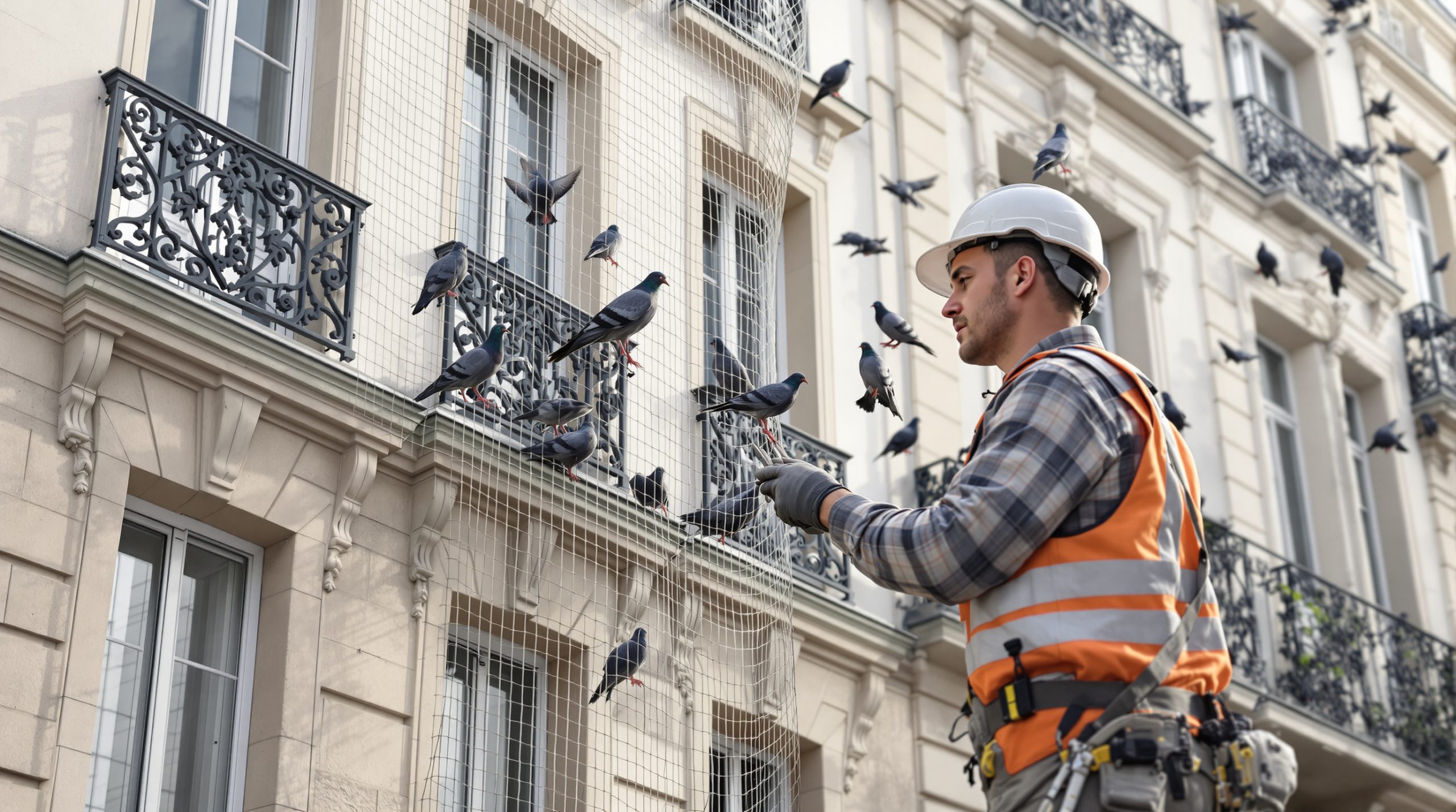 Entreprise dépigeonnisation Paris, Devis gratuit
