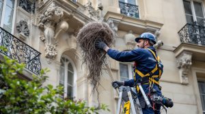 intervention rapide pour éliminer les nids de pigeons à paris et en ile de france. devis gratuit et service professionnel pour protéger vos bâtiments efficacement.