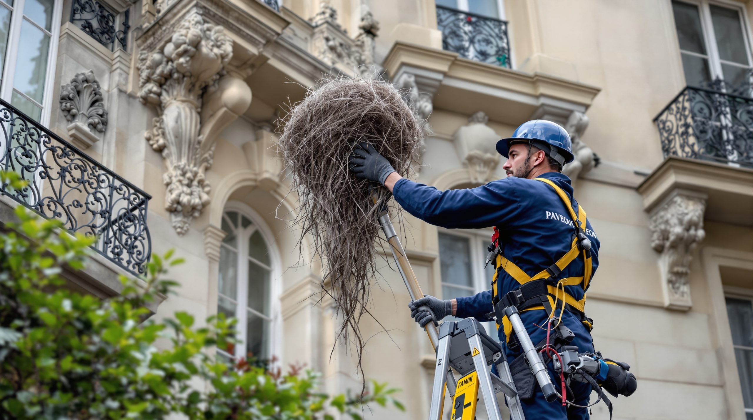 Intervention rapide pour nids de pigeon Paris, Ile de France, Devis gratuit